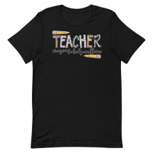 Teacher Kids Crayons Caffeine Unisex T-shirt