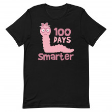 100 Days Smarter Svg Girl Unisex T-shirt